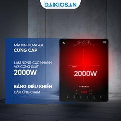 Bếp từ đơn Daikiosan DB101 2000W bảo hành 2 năm