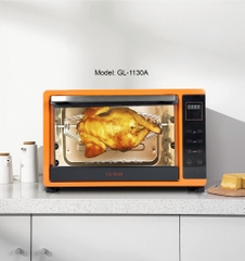 Lò nướng điện Gali GL-1130A  Điện áp 220V/50Hz công suất 1500W dung tích 30L sản phẩm chính hãng Chất lượng hàng hóa nhập khẩu (Tem hợp quy CR)