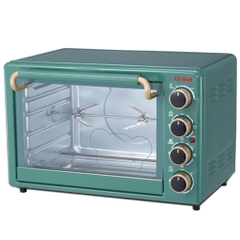 Lò nướng điện thùng Gali GL-1135A Điện áp 220-240V/ 50-60Hz công suất 1400w dung tích 35L sản phẩm chính hãng Chất lượng hàng hóa nhập khẩu (Tem hợp quy CR)