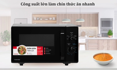 Lò Vi Sóng Toshiba 24 lít MW2-MM24PC(BK) sản phẩm chính hãng bảo hành 12 tháng