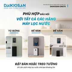 Máy biến đổi nước RO thành nước ion kiềm tươi Daikiosan DN070 (cho vùng pH thấp)