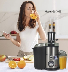 Máy ép trái cây gali GL-7023 Điện áp 220v-240V/50Hz Công suất 800W sản phẩm chính hãng-sản phẩm đạt chất lượng hàng nhập khẩu tem hợp quy CR.