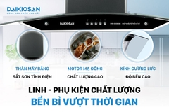 Máy hút mùi Daikiosan DKH-000008 công suất 150W