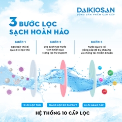 Máy lọc nước RO X-GUARD nóng nguội lạnh Daikiosan DSW-32710M