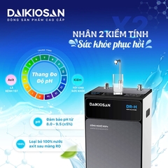 Máy lọc nước RO Dr.H nóng nguội 3D Daikiosan DN202 sản phẩm được bảo hành 24 tháng cho phần điện