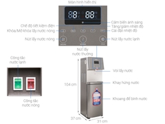 Cây nước nóng lạnh Toshiba RWF-W1830UVBV(T)