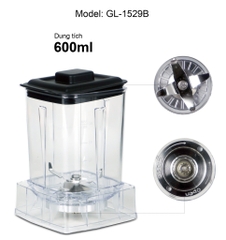 Máy xay sinh tố công nghiệp GALI GL-1529B 2 lít 2000w Chất lượng hàng hóa nhập khẩu (Tem hợp quy EMC).