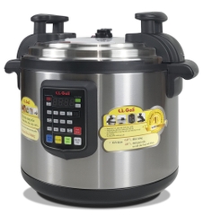 Nồi áp suất điện gali GL-1626 Nguồn điện 220V/50Hz/ công suất 1800W/ dung tích17 lít Chất lượng hàng hóa nhập khẩu (Tem hợp quy CR)
