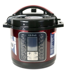 Nồi áp xuất GALI GL-1606R Nguồn điện: 220V/50Hz. Công suất: 1000W. Dung tích: 6 Lít.