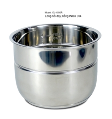 Nồi áp xuất GALI GL-1606R Nguồn điện: 220V/50Hz. Công suất: 1000W. Dung tích: 6 Lít.