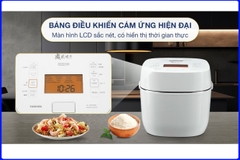 Nồi cơm áp suất cao tần Toshiba 1.8L RC-18VXWVN(W)