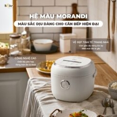 Nồi cơm điện Bear SB-NC30A - Công suất: 600W - Điện áp: 220V ~ 50Hz - Dung tích 3L - Nấu trực tiếp - Màu sắc: Trắng