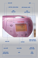 Nồi cơm điện tử CUCKOO CR-0631F 1 lít xuất xứ hàn quốc