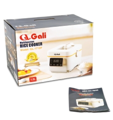 Nồi cơm điện GALI GL-1712P Nguồn điện 220V/50Hz Công suất 700W Dung tích 1.2 lít