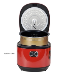 Nồi cơm điện GALI GL-1718C  Nguồn điện 220V/50Hz Công suất 900W Dung tích 1.8 lít Chất lượng hàng hóa nhập khẩu (Tem hợp quy CR và Năng lượng)
