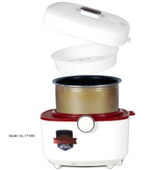 Nồi cơm điện Gali GL-1718W  220V công suất 900W dung tích 1.8L Chất lượng hàng hóa nhập khẩu (Tem hợp quy CR)