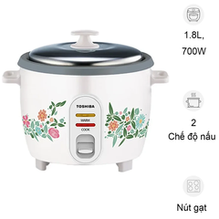 Nồi Cơm Điện Toshiba 1.8L/700W RC-18MH1PV(F)
