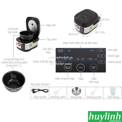 Nồi cơm cao tần Toshiba 1 lít RC-10IX1PV