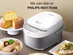 Nồi cơm điện tử mini 0.85 lít Philips HD3170/66