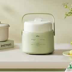 Nồi nấu chậm 1.0L Bear SC-4H10E - Dung tích: 1L - Công suất: 200W - Màu sắc: Xanh - Điện áp: 220V ~ 50Hz