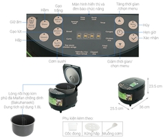 Nồi Cơm Điện Philips HD4518/62