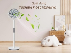 Quạt Tuần Hoàn Toshiba F-DSC70XVN(W)  20W/7 cánh