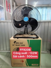 Quạt sàn công nghiệp Ching Hai FF920B 132W