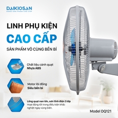 Quạt treo tường lifestyle Daikiosan DQ121