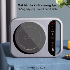 Bếp điện từ Gali GL-2023 Điện áp 220V/50Hz công suất 2000W