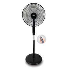 Quạt đứng Hali ST3-R (remote) 47W ; trắng đen