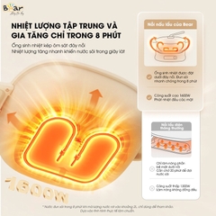 Nồi lẩu Bear SB-NL60U - Công suất: 1600W - Điện áp: 220V ~ 50Hz - Dung tích 6L - 4 chức năng, điều chỉnh nhiệt độ dễ dàng - Màu sắc: Kem
