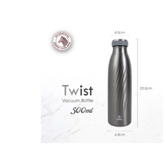 BÌNH GIỮ NHIỆT ZEBRA TWIST 500ml - 112823