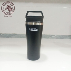LY ( CỐC) GIỮ NHIỆT 460ML 912700 INOX ZEBRA CÓ TAY CẦM - NẮP THÔNG MINH - OLIVE VACUUM MUG 912700