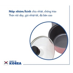 Bộ Nồi 4 Món KOREA KING KS-GL4TCI