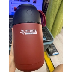 BÌNH GIỮ NHIỆT, Ủ CHÁO ZEBRA Thái Lan 650ml  inox cao cấp 304 -123006