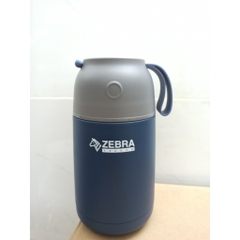 BÌNH GIỮ NHIỆT, Ủ CHÁO ZEBRA Thái Lan 650ml  inox cao cấp 304 -123006