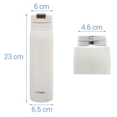 BÌNH GIỮ NHIỆT NÓNG LẠNH inox 304 Tiger MCX-A352 - Nhật bản - 350ml