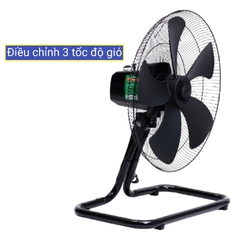 QUẠT SÀN CÔNG NGHIỆP HALI SN199 80W sải cánh 450mm ,sử dụng không gian quán cà phê, sân vườn