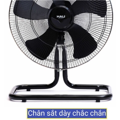 QUẠT SÀN CÔNG NGHIỆP HALI SN199 80W sải cánh 450mm ,sử dụng không gian quán cà phê, sân vườn
