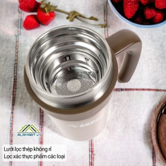 CA GIỮ NHIỆT CÓ LỌC TRÀ ZEBRA PICNIC  II 450ml - 912711 - TAY CẦM HỞ