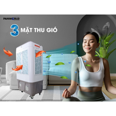 Máy Làm Mát Hơi Nước Chứa 60L PANWORLD PW-1303 Thương Hiệu Thái Lan Bảng Điều Khiển Cơ