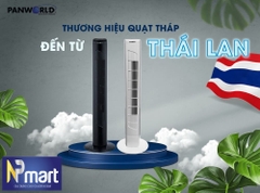 QUẠT THÁP PANWORLD PW-2224 mát êm dịu, điều hòa không khí tiết kiệm điện cho máy lạnh