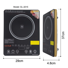 Bếp Điện Quang Gali GL-2015 Mặt kính chịu lực. Bào hành chính hãng 24 Tháng