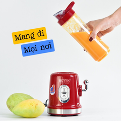 Máy xay sinh tố mini 600ml Bennix, BN-86BL / 350W - nhỏ gọn, thuận tiện mang đi