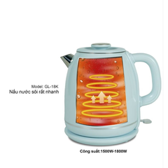 Bình Siêu Tốc GALI 1,2 Lít - 5 Lít GL-18K / GL-17X / GL-18F / GL-18E / GL-0025/ GL-0050