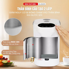Bình thủy điện Gali GL-5042W 4.2 lít công suất 680W Chất lượng hàng hóa nhập khẩu (Tem hợp quy CR)
