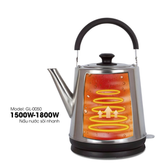 Ấm đun nước siêu tốc Gali GL-0050 new 1800W dung tích 5L chính hãng