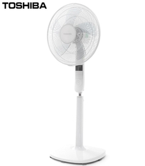 Quạt đứng Toshiba F-LSA20(H)VN 5 cánh, màu xám, màn hình LED hiển thị