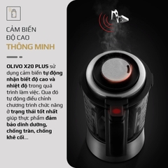 Máy Làm Sữa Hạt OLIVO X20 PLUS - Nấu Sữa Hạt, Xay Sữa Hạt, Làm Sữa Thảo Mộc Đa Năng