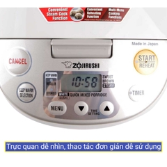 Nồi cơm điện Zojirushi NL-AAQ10-CA 1.0 lít nhập khẩu Nhật Bản